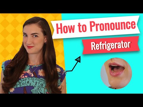 Refrigerator: How to Spell it in English